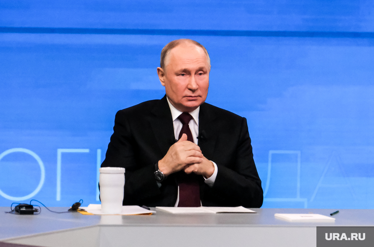 Итоги года с Владимиром Путиным. Москва, путин владимир