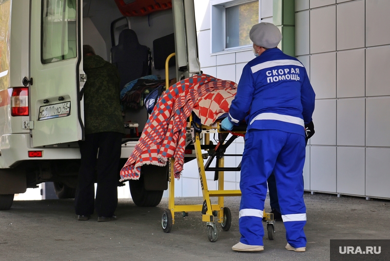 Город. Курган, бсмп, медицина, больница, фельдшер, машина скорой помощи, скорая помощь
