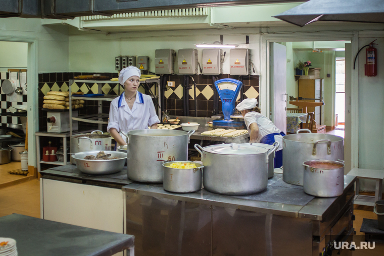 Клипарт. Магнитогорск, столовая, продукты, повара, еда