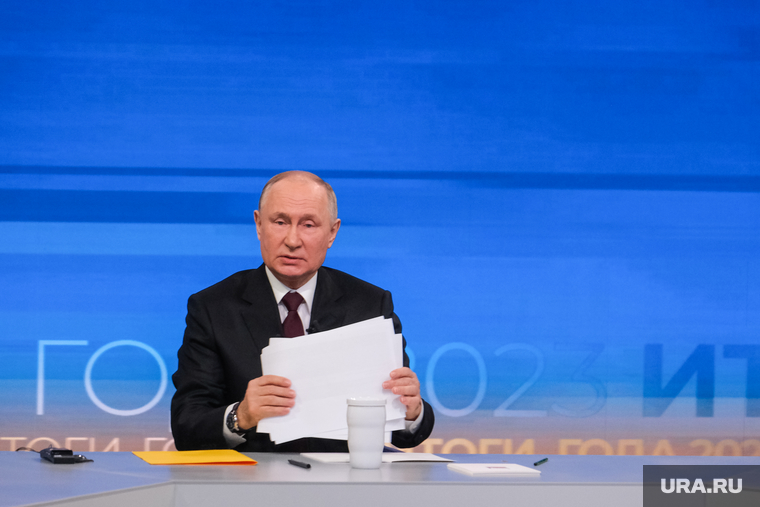 Итоги года с Владимиром Путиным. Москва, путин владимир