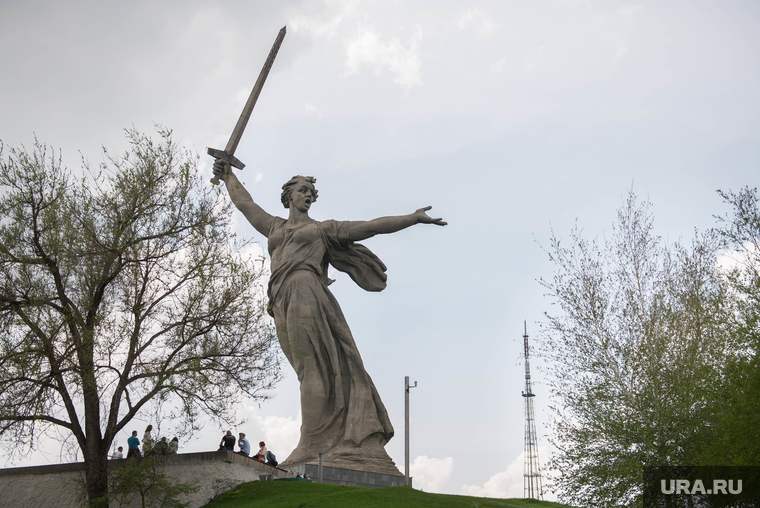 Мамаев курган. Волгоград, родина мать
