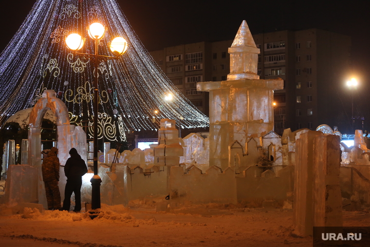 Ледовый городок на Площади 400-летия Тюмени откроют 30 декабря