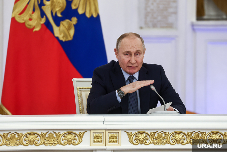 Владимир Путин на Госсовете в Кремле. Москва, путин владимир