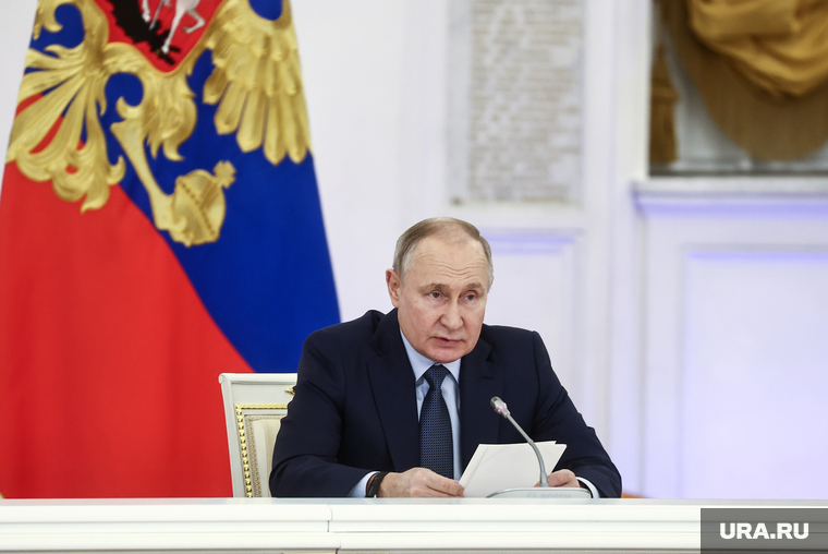 Владимир Путин на Госсовете в Кремле. Москва, путин владимир