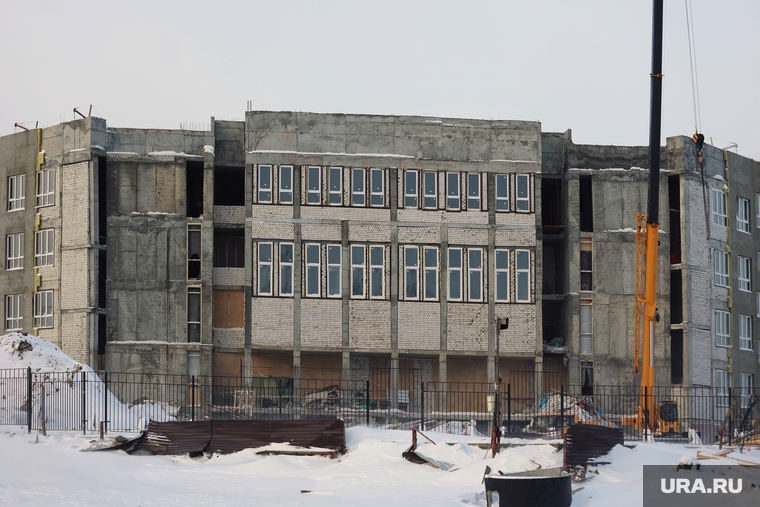 Школа в заозерном. Курган, школа, строительство школы, заозерный
