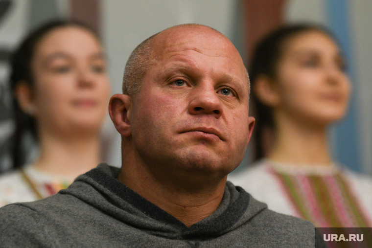 Федор Емельяненко на встрече с почитателями. Екатеринбург