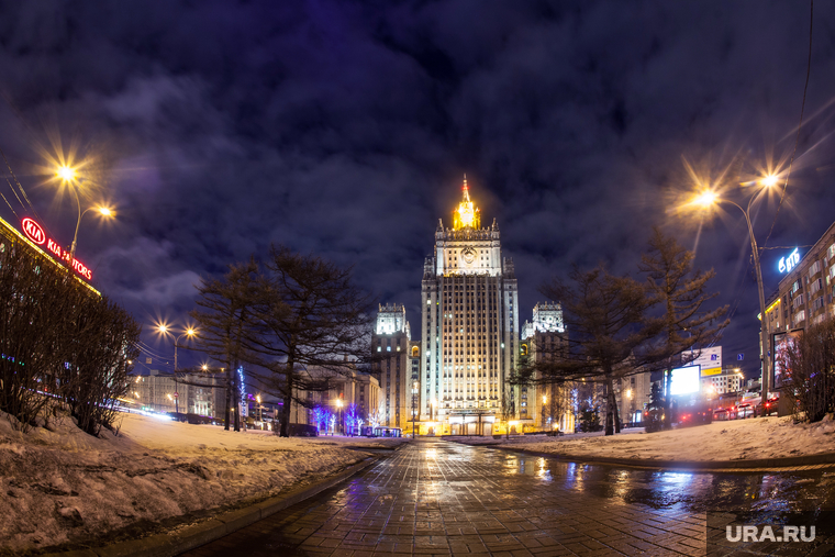 Москва, разное., высотка, мид, виды москвы, вечерний город, город москва