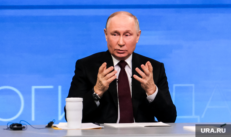 Итоги года с Владимиром Путиным. Москва, путин владимир