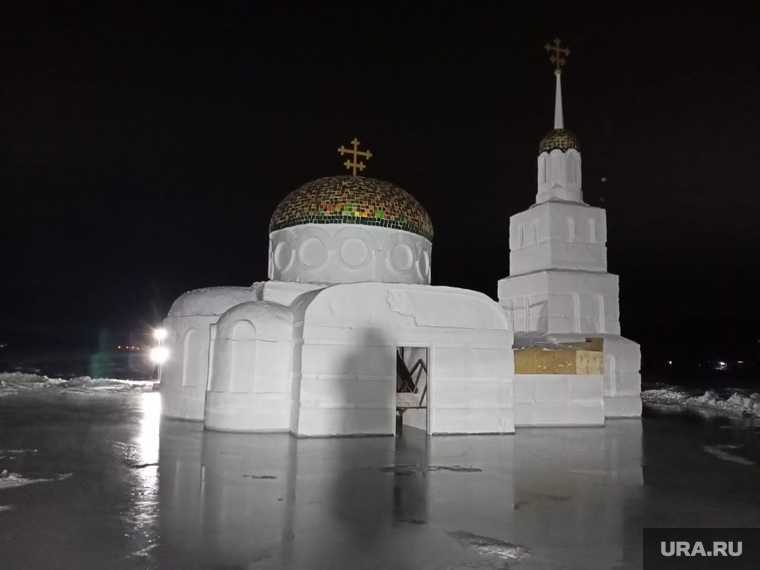 Храм подтопило ночью на 17 января