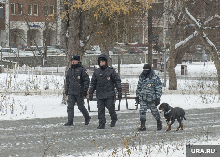 Виды города. Пермь, полиция, полиция патруль ппс, кинолог с собакой