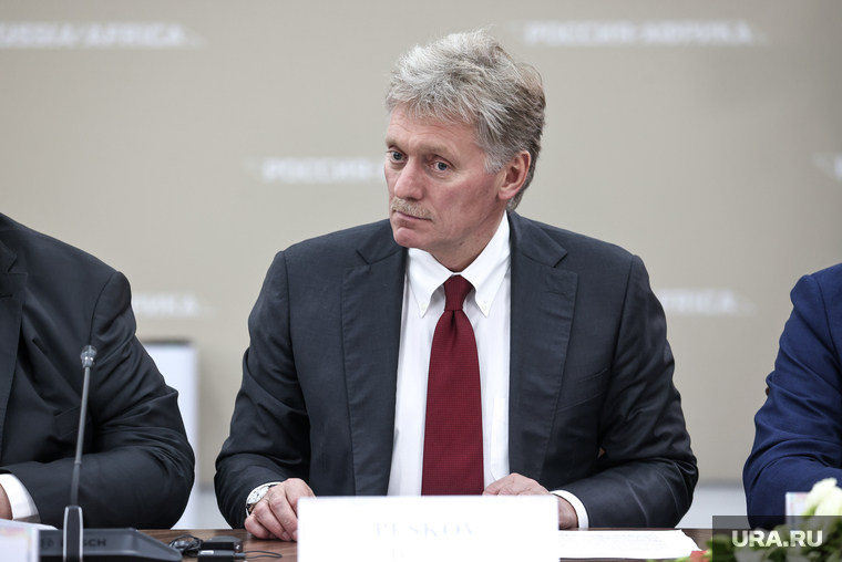 Президент России Владимир Путин на встрече с президентом Синегала Маки Саллом. Санкт-Петербург, песков дмитрий