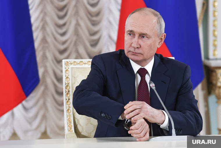 Президент России Владимир Путин на итоговой пресс-конференции саммита "Россия-Африка". Санкт-Петербург, путин владимир, топ