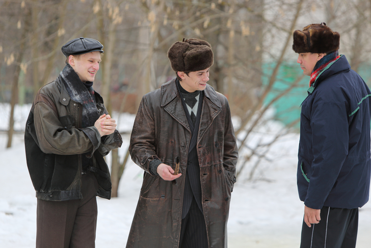 фото со съемок сериала "Слово пацана"