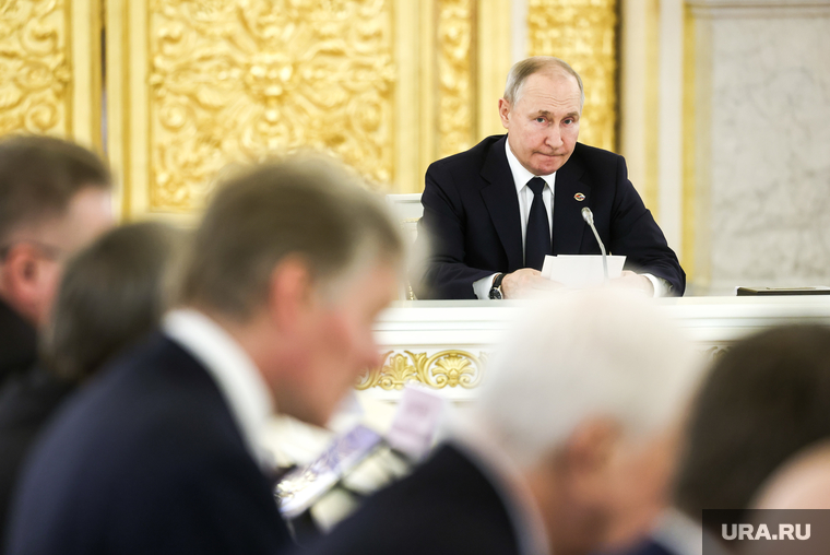 Владимир Путин и Александр Лукашенко на заседании высшего Госсовета союзного государства России и Белоруссии. Москва, путин владимир