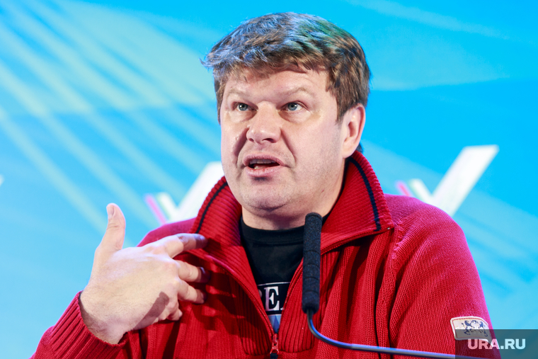 Дмитрий Губерниев и Наталья Ищенко на вечерней сессии Медиафорума ОНФ "Правда и справедливость". Калининград, губерниев дмитрий