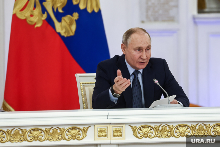 Владимир Путин на Госсовете в Кремле. Москва, путин владимир