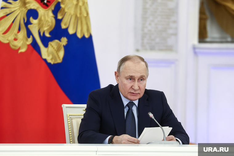 Владимир Путин на Госсовете в Кремле. Москва, путин владимир