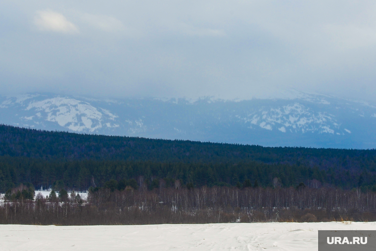 Хребет Зигальга, поселок Верхний Катав, Челябинская область, зима, лес, национальный парк, зигальга, горы