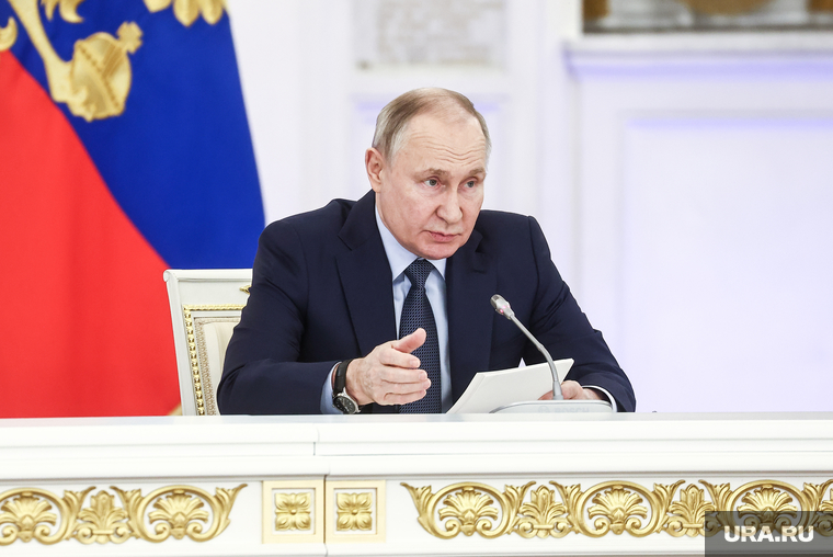 Владимир Путин на Госсовете в Кремле. Москва, путин владимир