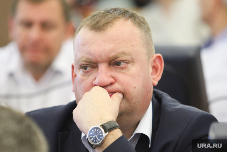 Встреча врио губернатора Курганской области Вадима Шумкова с директором корпорации "Ростех" Сергеем Абрамовым. Курган, алсараев александр