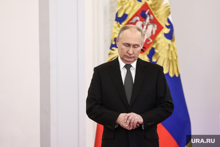 Президент России Владимир Путин на вручении наград Героям России в Кремле. Москва, путин владимир, топ
