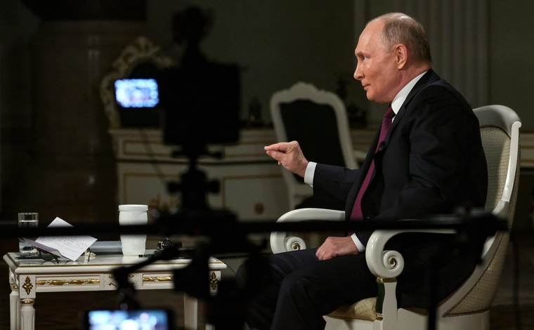 Интервью Путина Такеру Карлсону., путин владимир