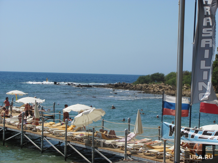 Турция, море, пирс, пляж