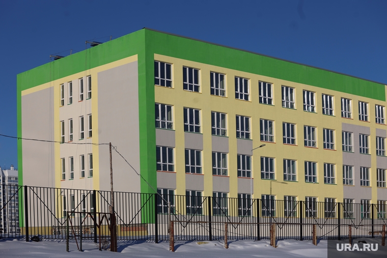 Строительство школы в Заозерном. Курган, школа, стройка, заозерный