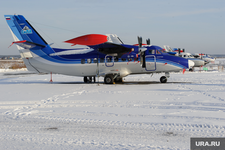 Чешский самолет на УЗГА. ЕКатеринбург, легкая авиация, l-410