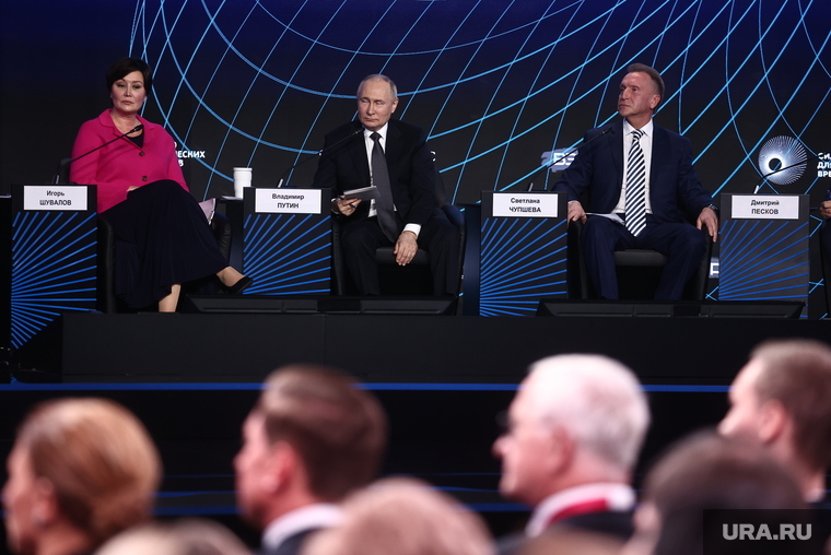 Владимир Путин. Форум АСИ «Сильные идеи для нового времени» (необр.). Москва
