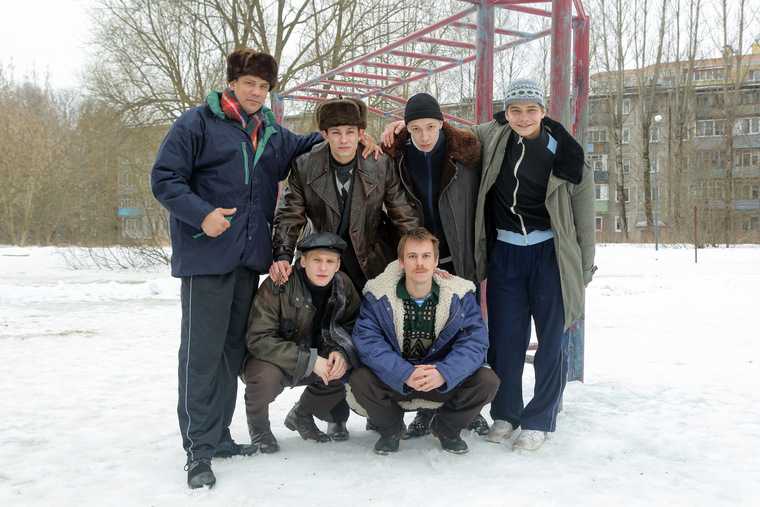 фото со съемок сериала "Слово пацана"