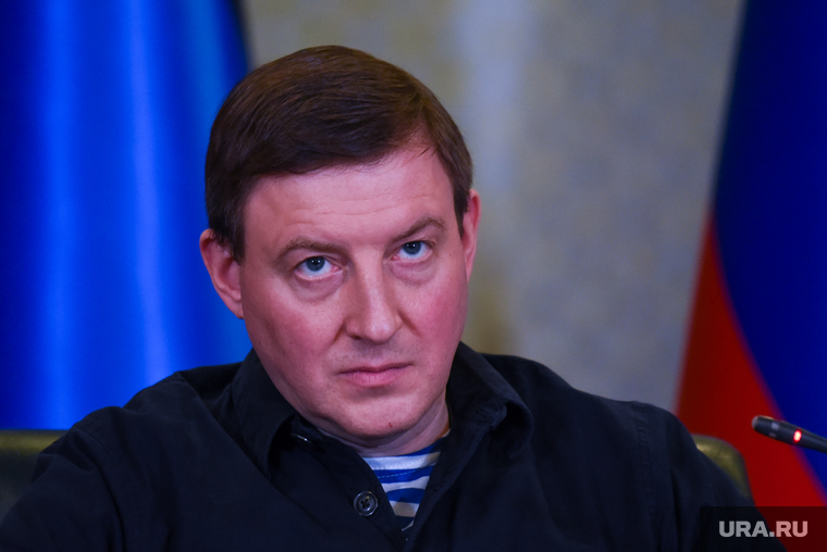 Совместная пресс-конференция Дениса Пушилина и Андрея Турчака. ДНР, Донецк, турчак андрей