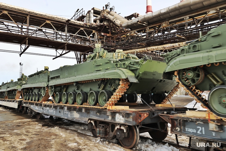 Новые БМП-3 отправлены заказчику — Министерству обороны РФ