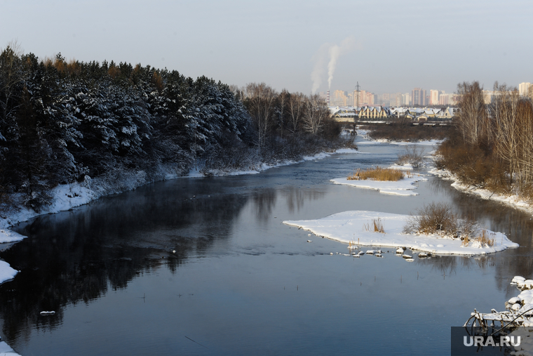 Природа в челябинском городском бору. Челябинск, северо-западный район, природа, река миасс