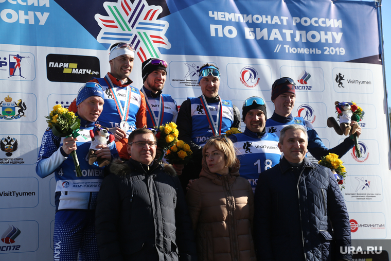 Чемпионат России по биатлону. Тюмень, биатлон, моор александр, якушев владимир