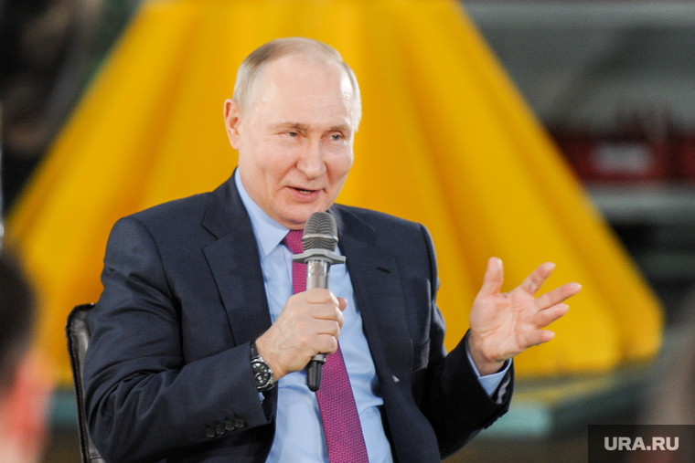 Визит Владимира Путина на ГК КОНАР. Челябинск, путин владимир