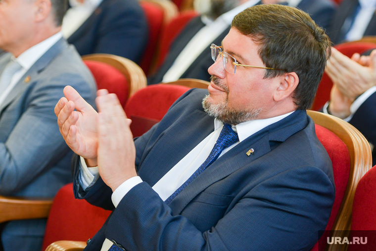 Избрание Олега Гербера председателем Законодательного Собрания. Челябинск , денисенко алексей
