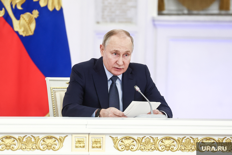 Владимир Путин на Госсовете в Кремле. Москва, путин владимир