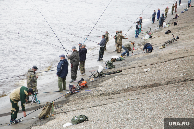 Рыбаки на Камской ГЭС. Пермь, рыбаки, рыба, рыбалка, река кама