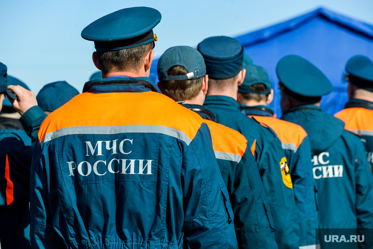Учения МЧС по тушению ландшафтных пожаров в Троицком районе. Челябинск, мчс, спасатели
