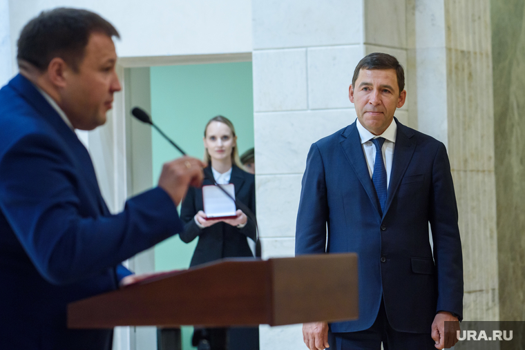 Евгений Куйвашев вручил выдающимся уральцам госнаграды. Екатеринбург, куйвашев евгений, вервейн александр