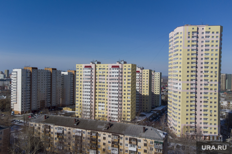 Виды города с высоты. Пермь, новостройки, вид сверху, пермь с высоты