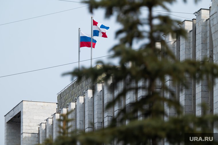 Обзорная по городу. Пермь
, зима, дума, флаг пермского края, город, триколор, флаг россии, администрация города