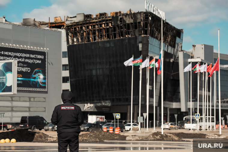 Обстановка у Крокус Сити Холла. 27 марта 2024. Москва, крокус сити холл