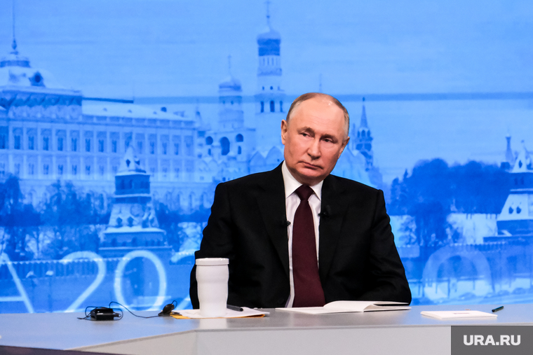 Итоги года с Владимиром Путиным. Москва, путин владимир