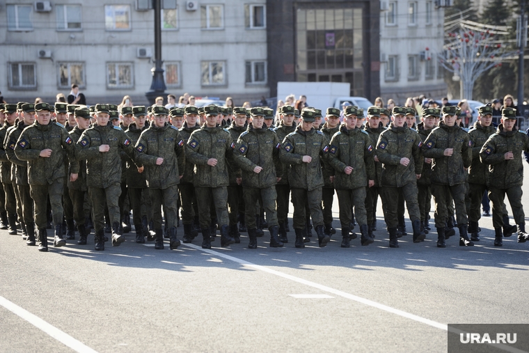 Первая репетиция парада прошла 17 апреля