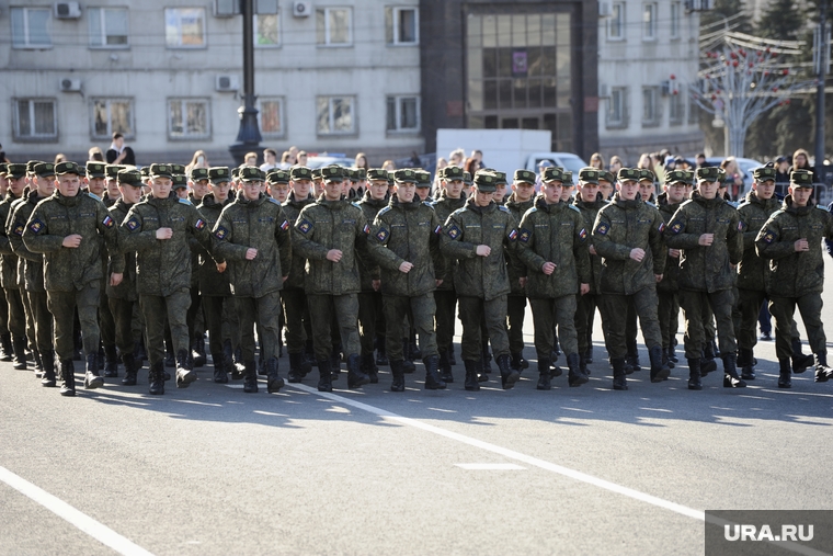 Первая репетиция парада прошла 17 апреля