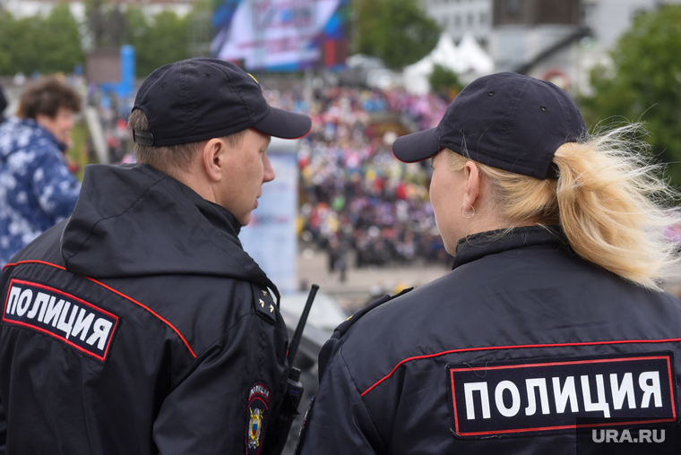 День России. Екатеринбург , полицейские, полиция