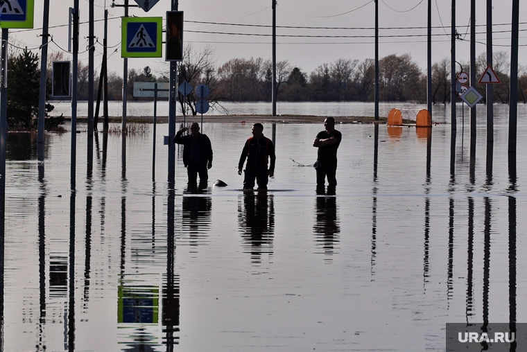 Паводок в Кургане: главные новости к утру 23 апреля 2024