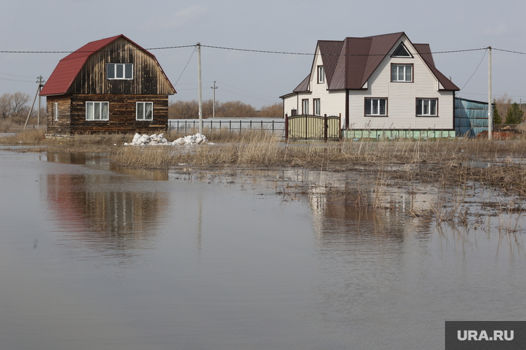 Паводок в селе Клепиково. Ишимский район , половодье, паводок, наводнение, потоп, разлив
